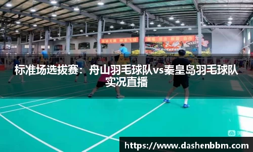 标准场选拔赛：舟山羽毛球队vs秦皇岛羽毛球队实况直播